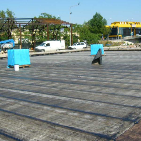 IMPERMEABILIZZAZIONE COPERTURA GARAGES - MESTRE (VE)